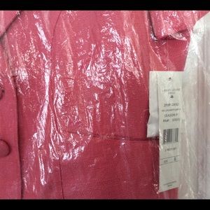 NWT Larry Levine floral skirt suit size 6